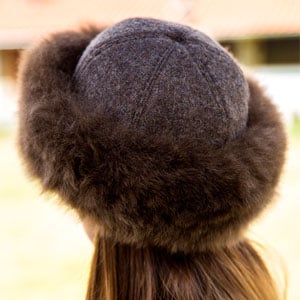 alpaca fur hat