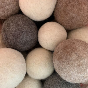 Alpaca Dryer Balls - Set of 3
