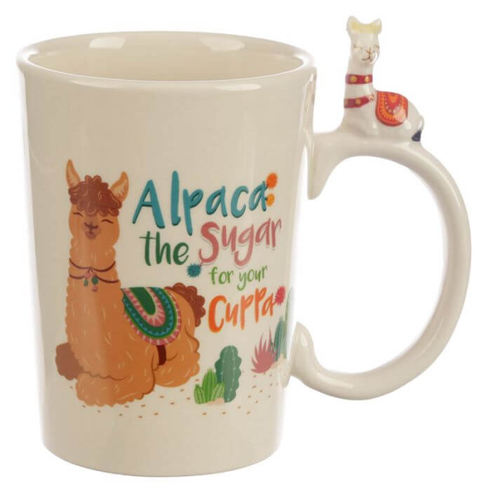 Ceramic Alpaca Mug Online Alpaca Store