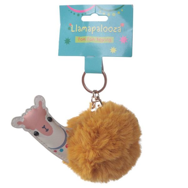 Llama Keychain With Packaging