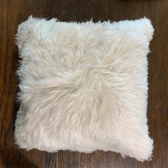 Alpaca Fur Pillow Made from 100% Super Baby Suri Fiber