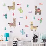 Alpaca Wall Stickers - Set