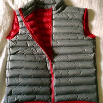 Paca Performance Gear Grey Vest With 100% Alpaca Cloud Fiber Fill