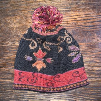 Reversible Fiesta Hat With Pom