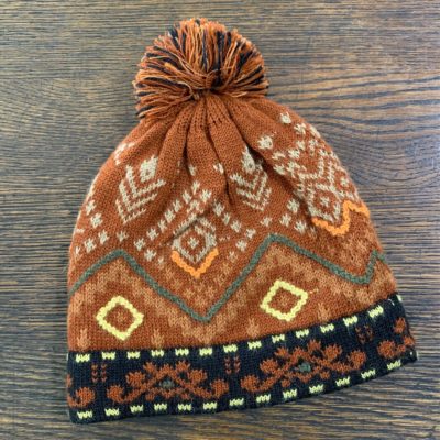 Butterscotch Lined Alpaca Knit Hat