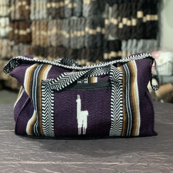 Alpaca Travel Bag Purple