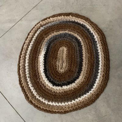 Crochet Alpaca Rug