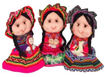 8" Handmade Andean Doll