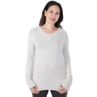 Knightley V-Neck Alpaca Sweater