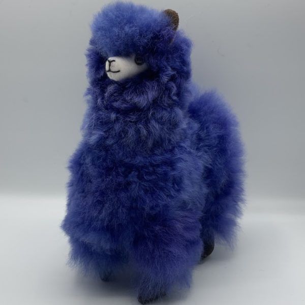 Blue 9" Fur Alpaca